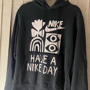 Nike Black Graphic Men's Hoodie